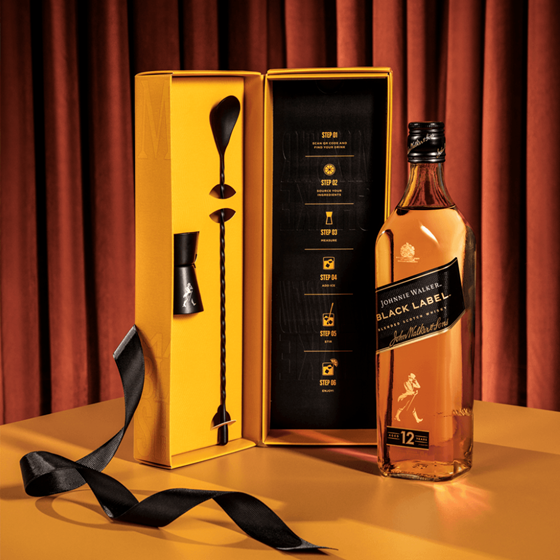 Johnnie Walker Black Label Coctail Set 40% 700ml - Image 3