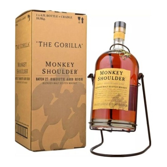 Monkey Shoulder 4.5L Gorilla 40% - Image 2