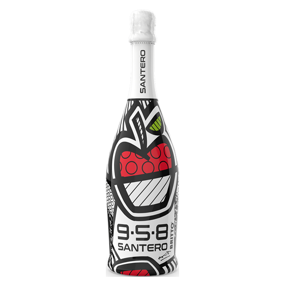 958 Santero Romero Britto Extra Dry 11.5% 750ml - Image 2